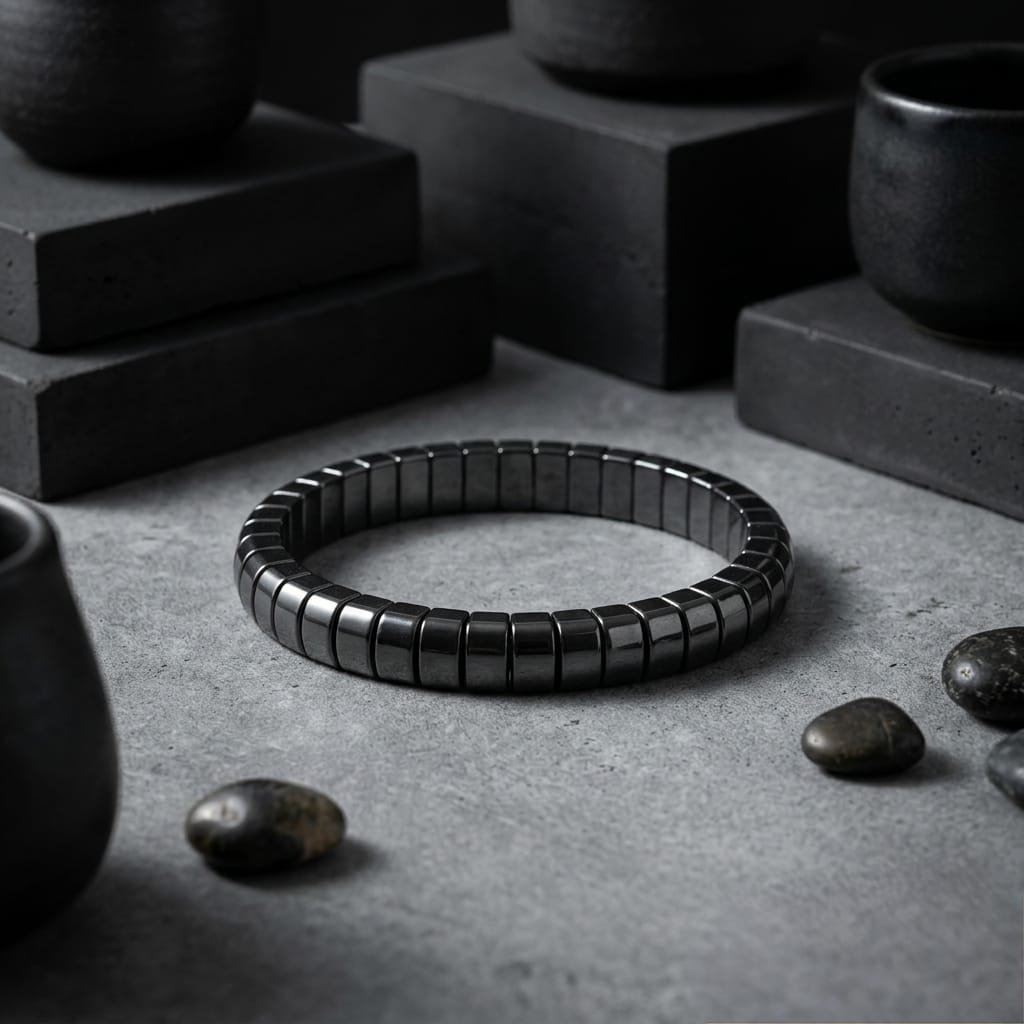 Magnetic Hematite Bracelet