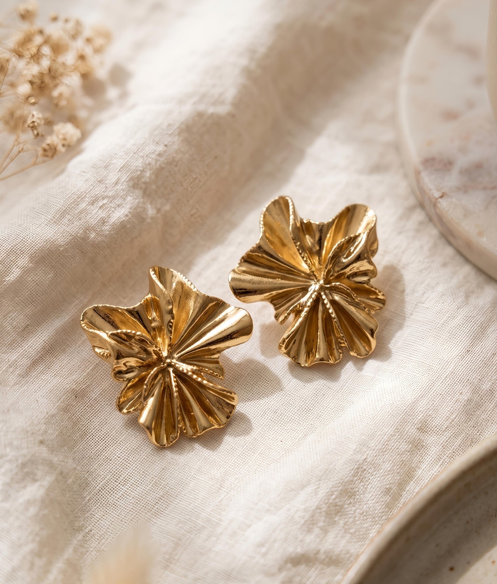 Petal Stud Earrings
